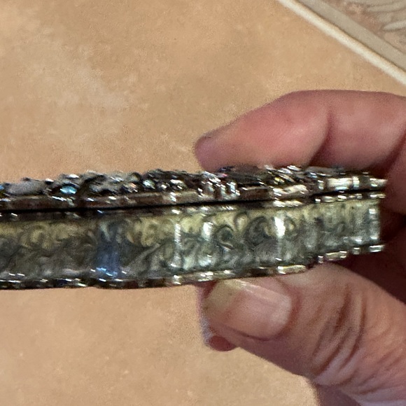 Vintage Butterfly Brooch/Trinket Box - Picture 8 of 10